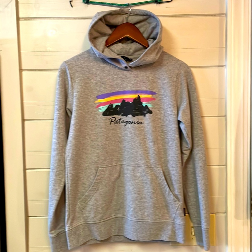 Patagonia Women’s  Free Hand Fitz Roy Ahnya Hoody Size S.
